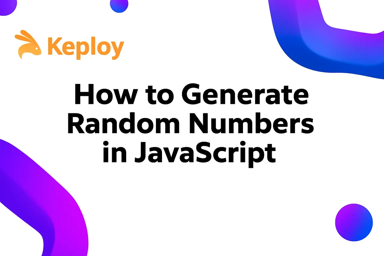 How to Generate Random Numbers in JavaScript