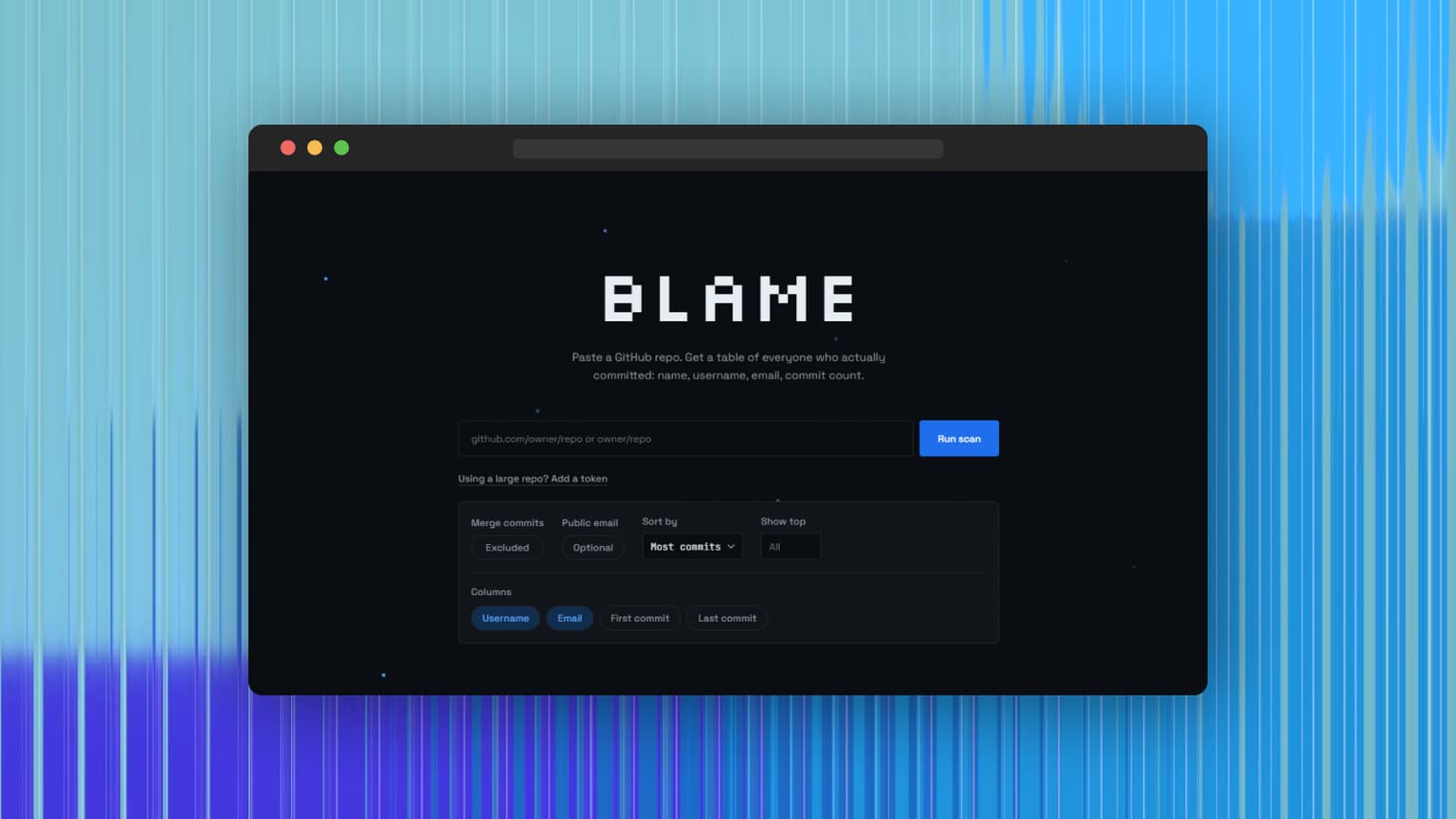Blame