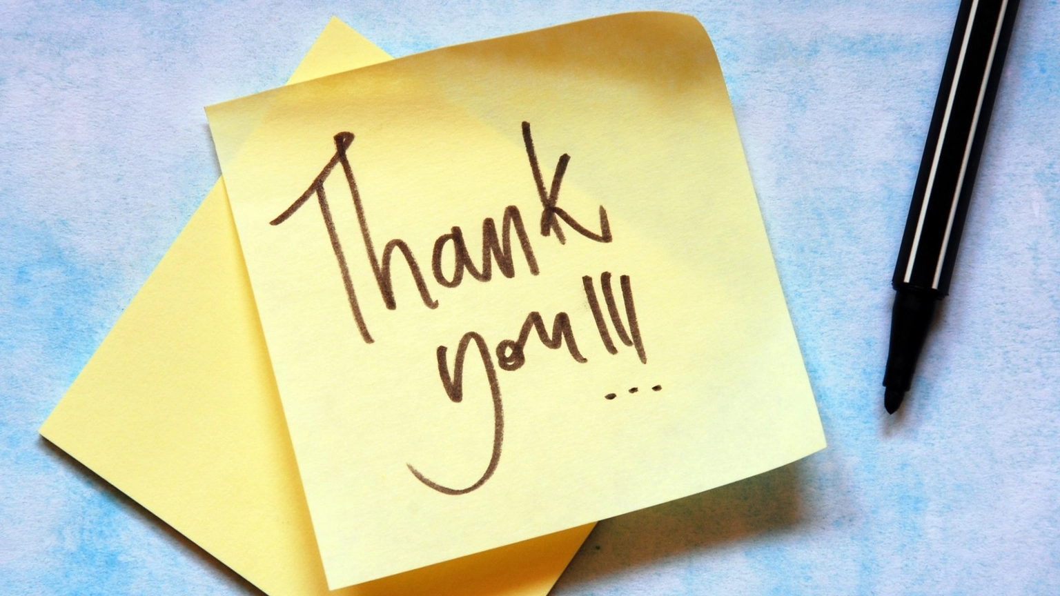 Thank you banner graphic