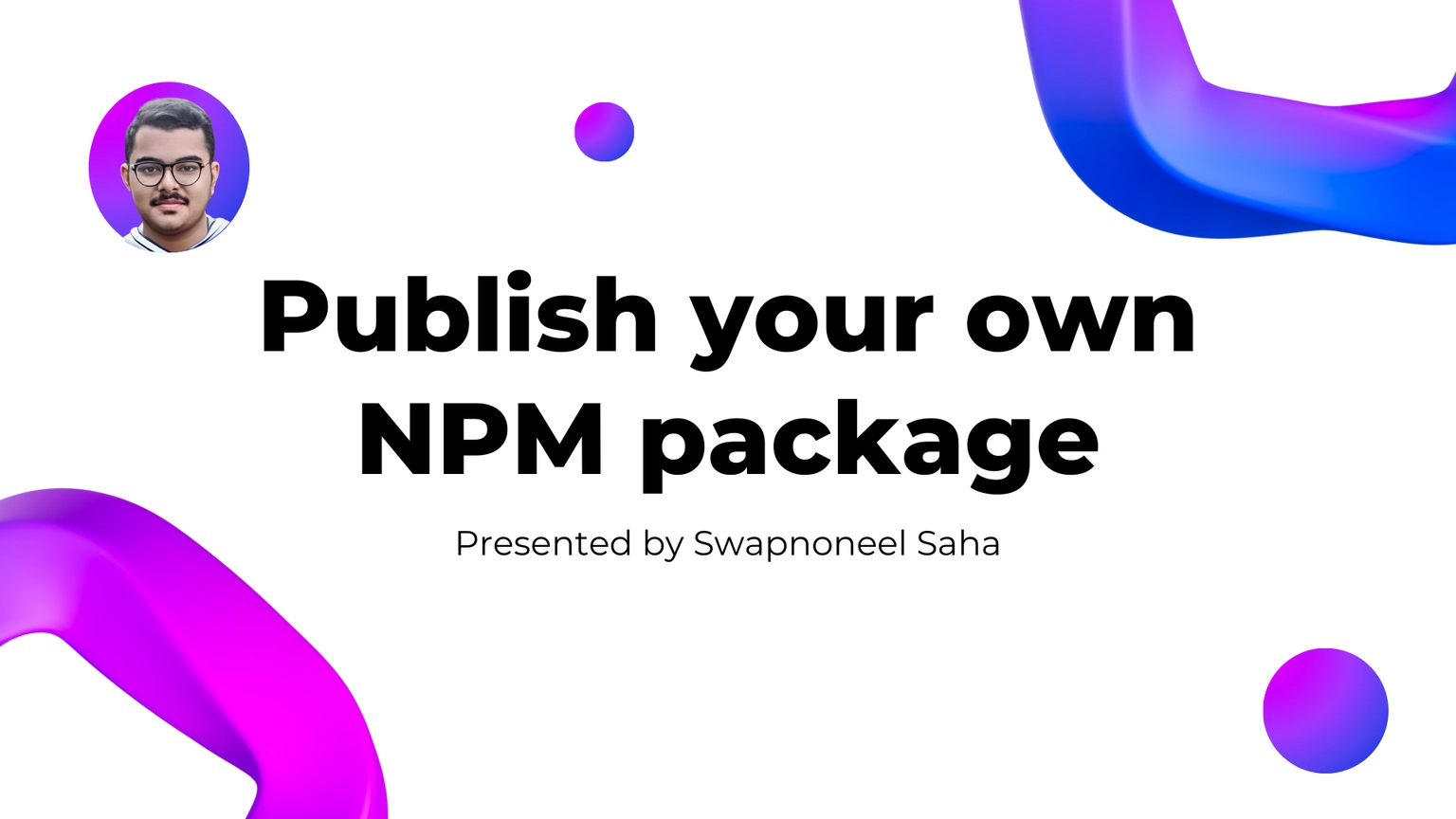Publishing your own NPM Package is too simple!!