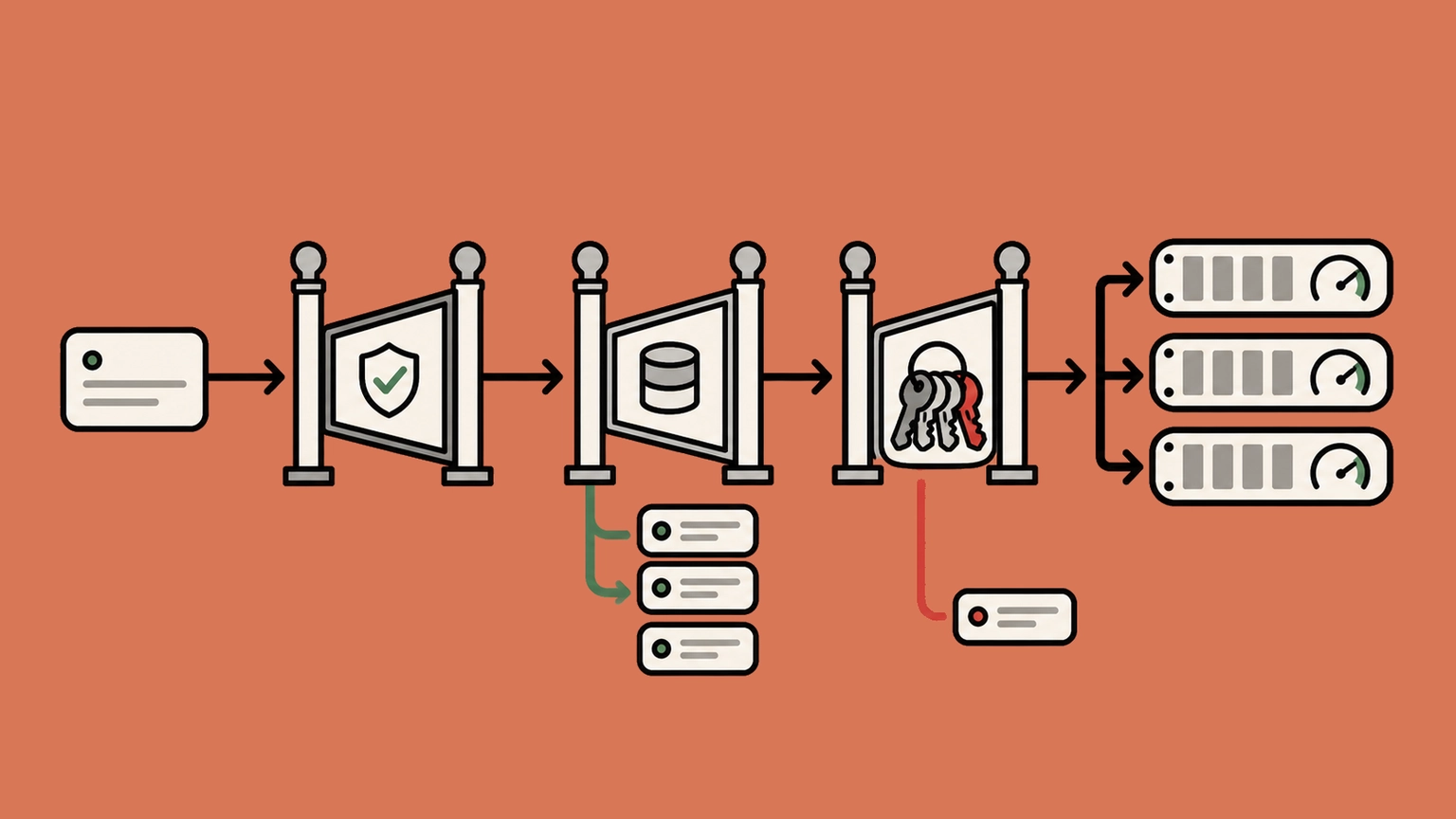 AI gateway routing across keys and providers