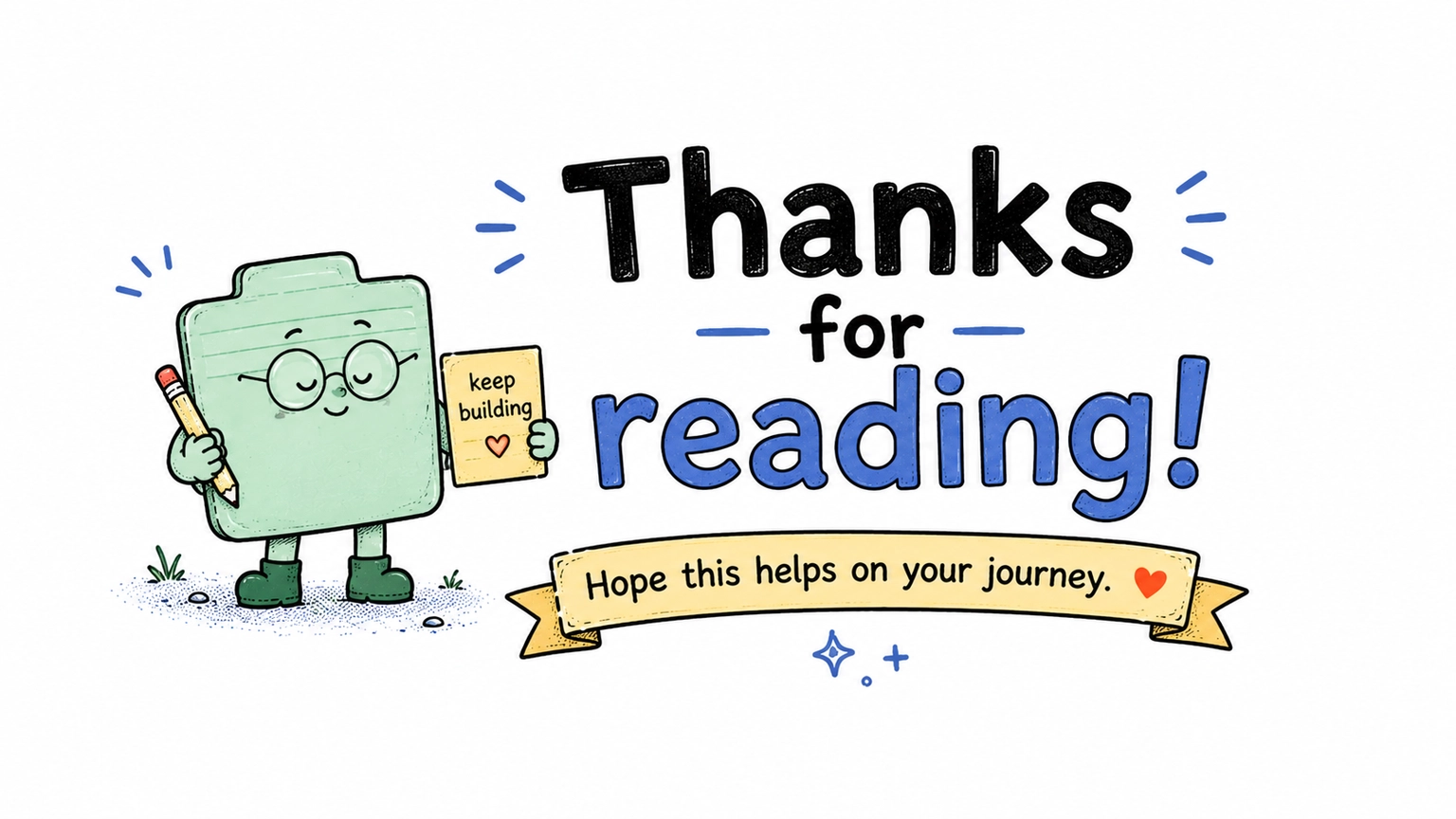 Thank you graphic for GEO for Developers guide