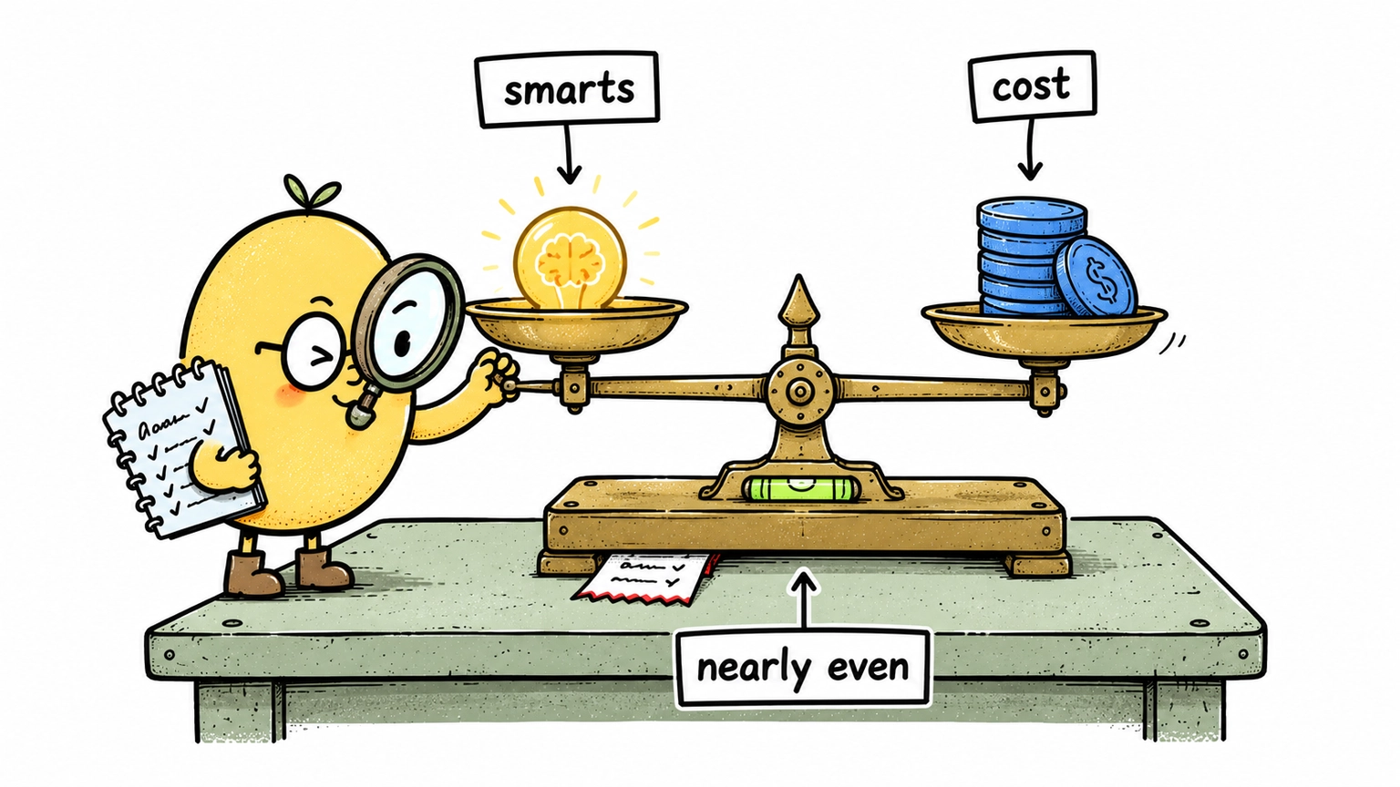 Cost per task comparison between proprietary and open-weight models