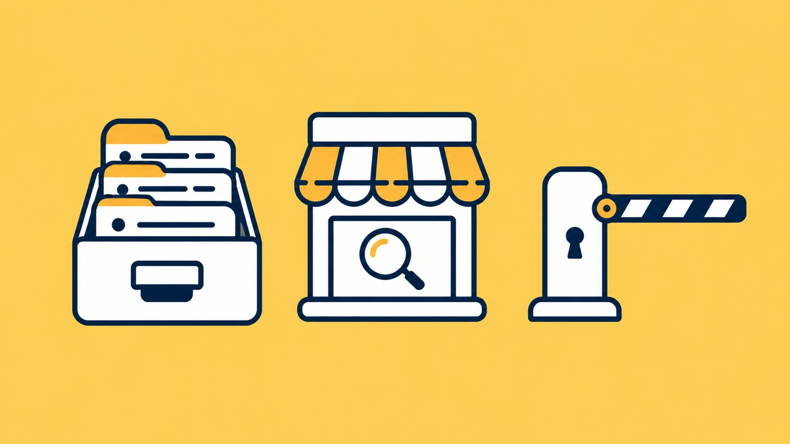 A registry directory, marketplace storefront, and runtime gateway checkpoint.