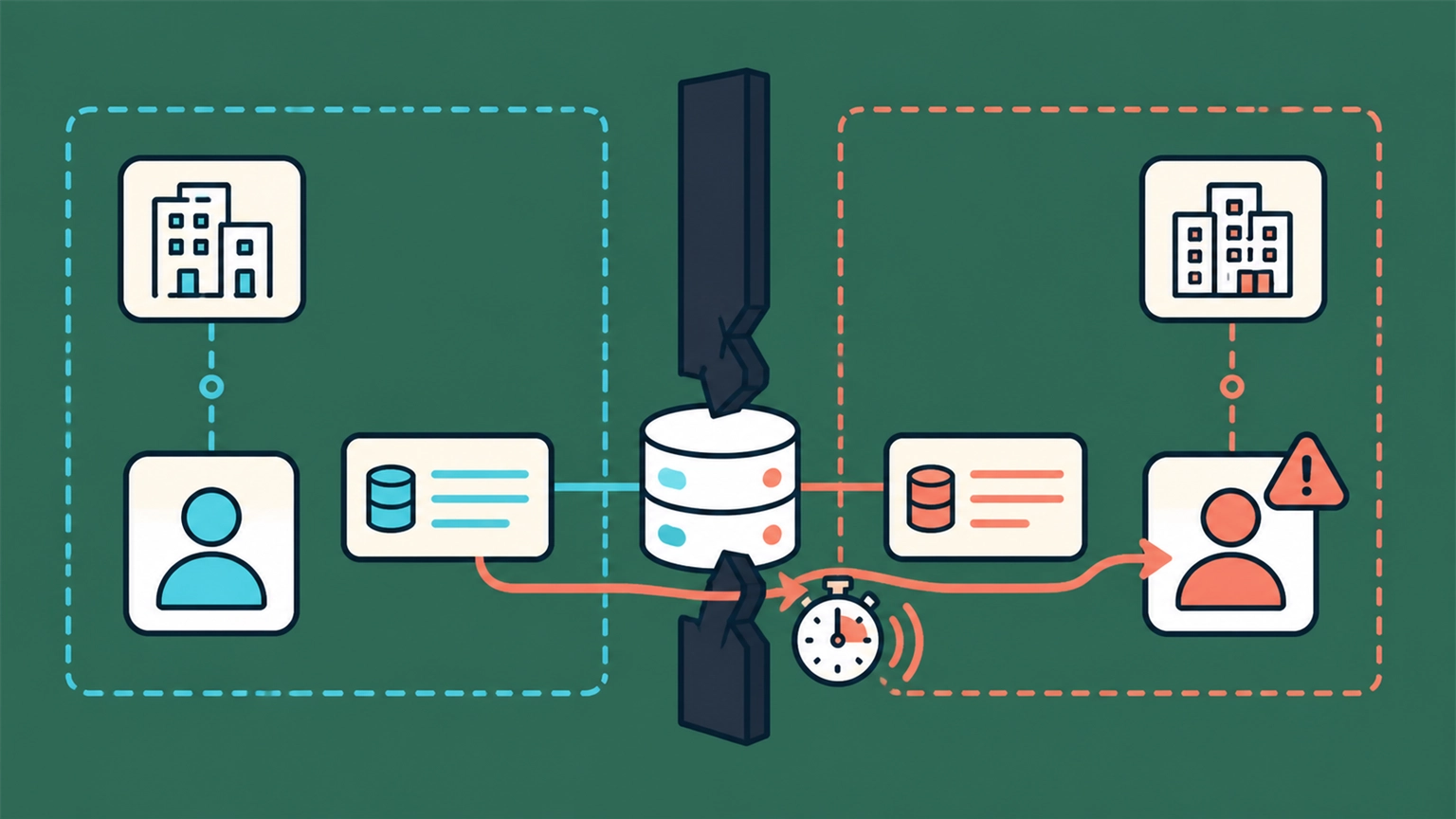A shared cache can cross tenant boundaries