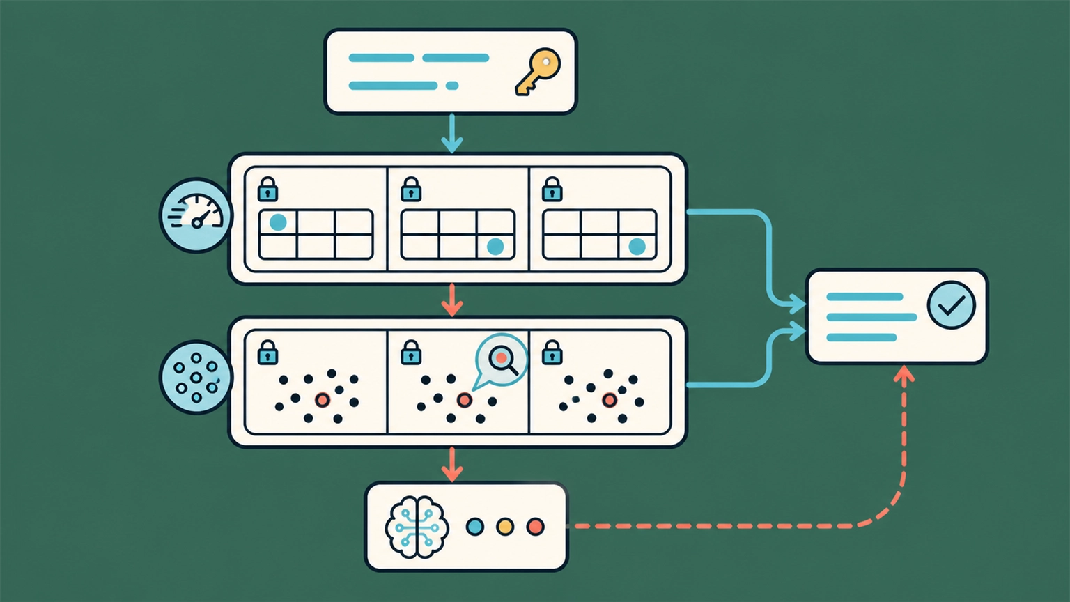 Direct and semantic cache layers at the gateway