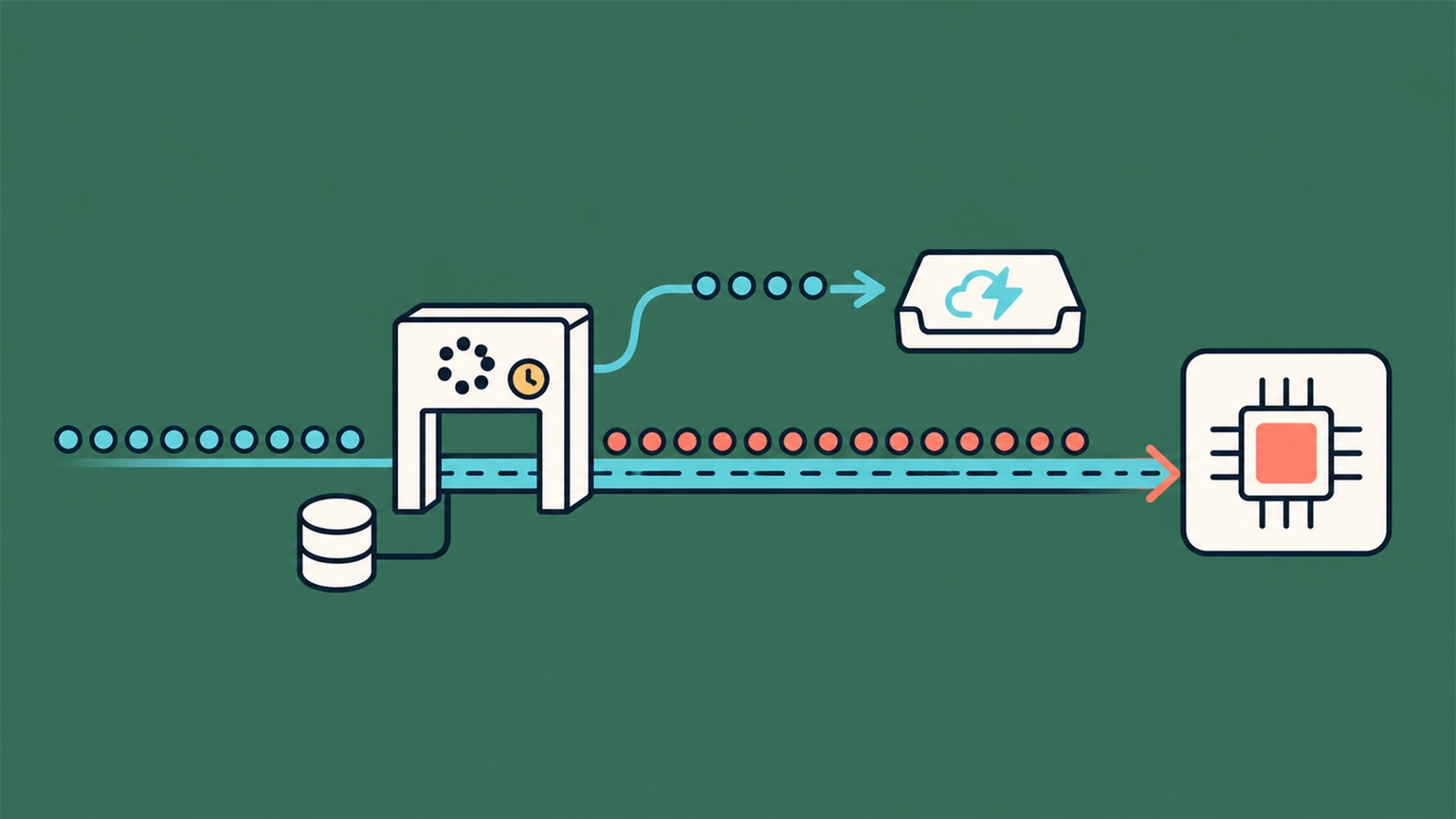 Every request pays the semantic lookup toll