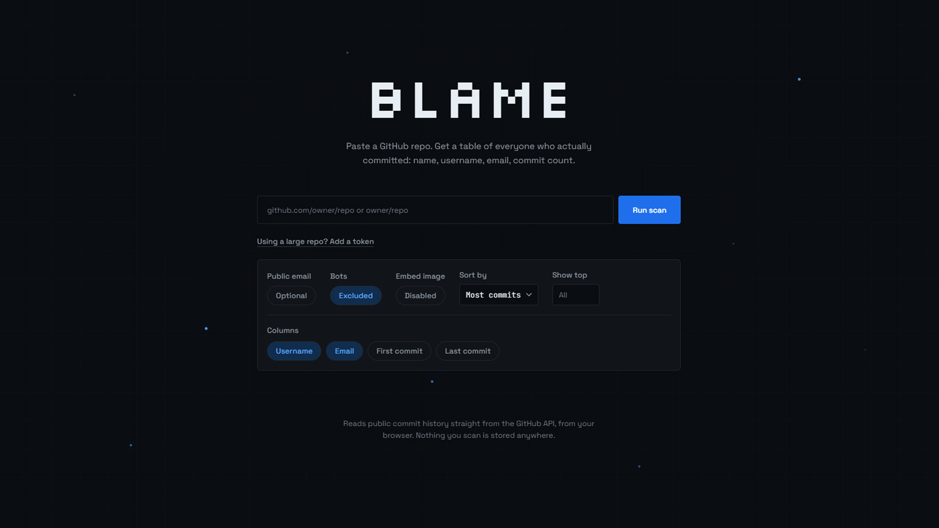 Blame
